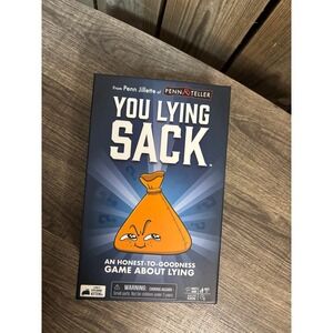 You Lying Sack Board Game Exploding Kittens Penn Jillette Bluffing Party Game